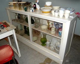 Old Gas Station Display Counter