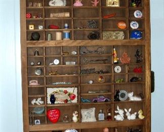 Vintage Type Tray Miniature Display
