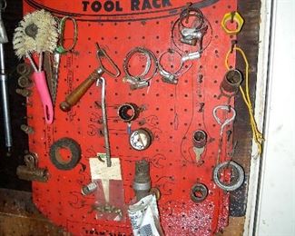 Petroliana Fram Tool Rack