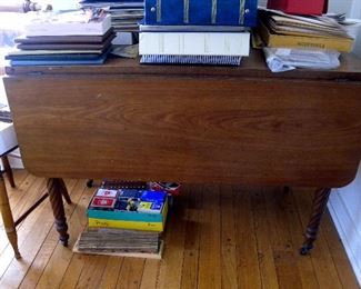 Nice Primitive Drop Leaf Table