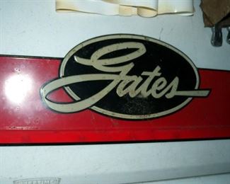 Gates Tin Sign