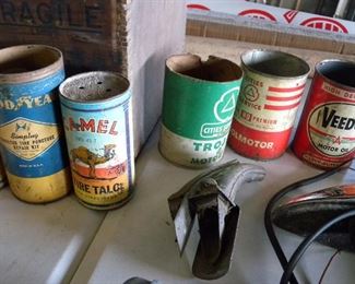 Old Oil Cans