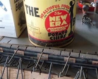 Potato Chip Tins 