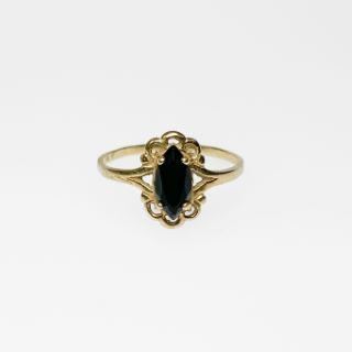 14k Gold Gemstone Ring