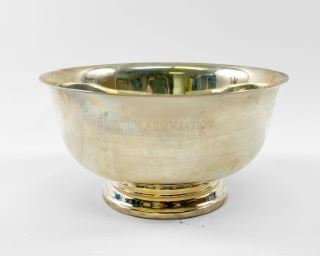 Footed Sterling Silver Bowl 