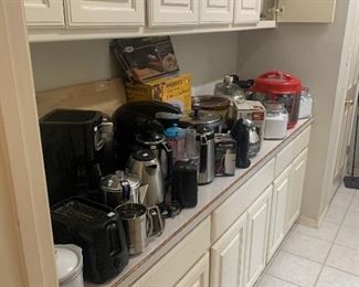 Kitchen appliances.  