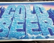Lite "Cold Beer" Sign 