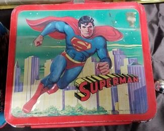 Vintage Superman Lunchbox 