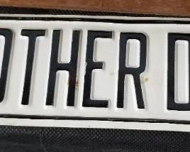 Vintage Use Other Door Sign 