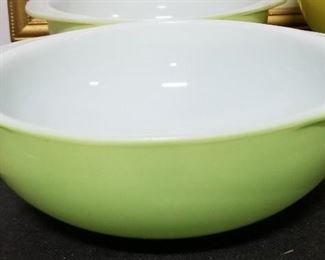 Green Pyrex 
