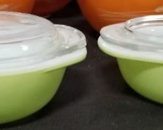 Small Lime Green Bowls 