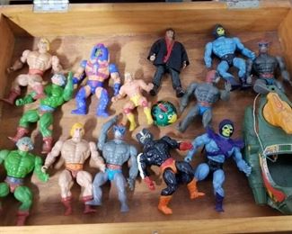 1980's Master of the Universe He Man Action Figures 