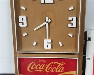 Coca-cola clock