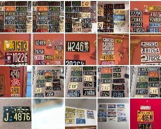 Scroll down for UPLCLOSE PICS OF LICENSE PLATES 