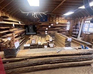 All barn wood sold as a lot