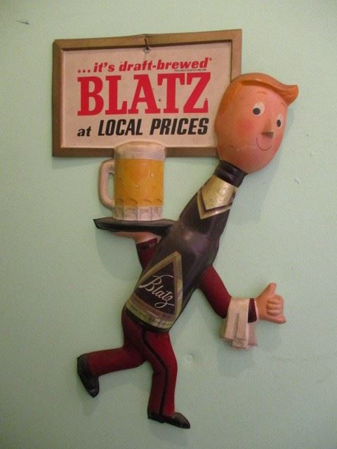 Blatz Beer Wall Sign