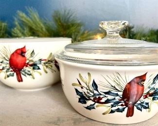 Lenox Winter Greetings Serving Dishes 