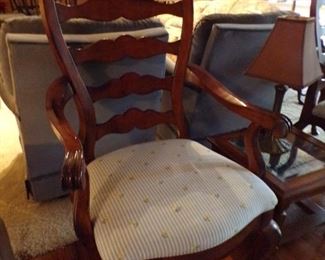 closeup of chairs