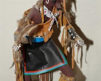 Signed Tall Kachina Doll