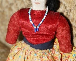 Early Native American doll-circa 1920's