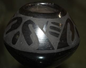 Santa Clara blackware pottery by Lucy Martinez