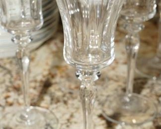 Mikasa Palatial crystal wine glasses
