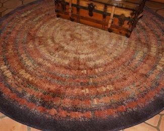Worsted wool 8ft floor rug