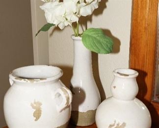 Pottery barn two tone vases-being sold separately