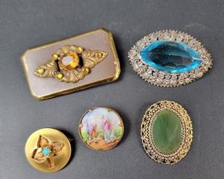 antique brooches 
