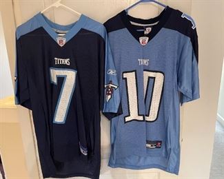 Lot 093-NM: “Vintage” Tennessee Titans Jerseys (Lot #1)