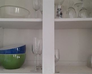 Dishes, glasses