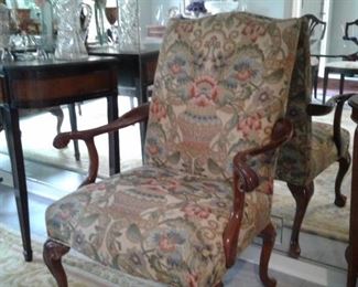 Pr French Prov. Arm Chairs