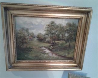Oil on Canvas, signed PHR 1925