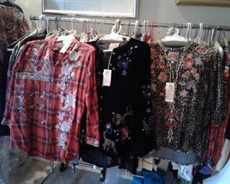 Large collection of ohnny Was, most never worn with tags