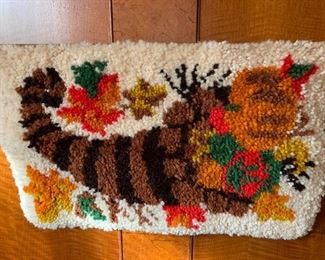 latch hook wall hanging