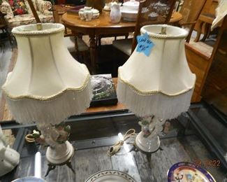 set of lamps