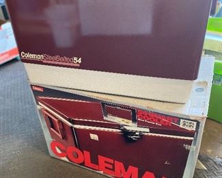 Vintage Coleman Cooler with original Box 
