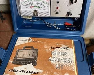 Vintage Electronic Analyzer Kit 