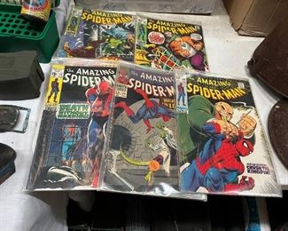 Vintage Spiderman Comic Books