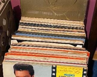 Vinyl Records / Record Albums / 33&1/3 LP’s & 45’s • Elvis Presley, Frank Sinatra & more