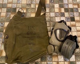 US Military Field Protective Gas Mask 