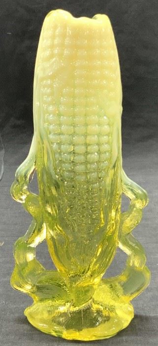 Art Glass Corn Cob Vessel
