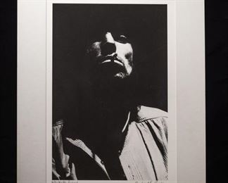 Keith Richards Photo by Richard E. Aaron.  Hand Printed, Numbered & Signed by Richie Aaron.  6/30.        One Off.    $2,500