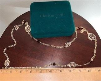 #J10 Clarion-Pell Necklace  Price:  $18.00