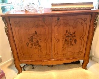 Vintage French style double door buffet