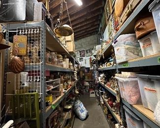 Wide Shot of Warehouse