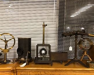 Antique scientific instruments 