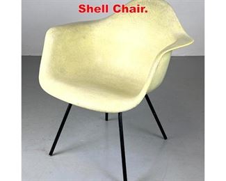 Lot 2 Herman Miller Eames, LAX Shell Chair. 