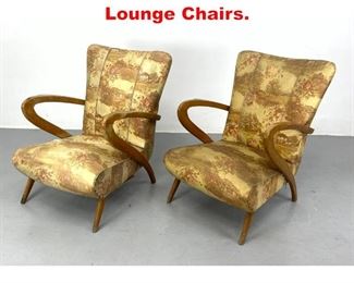 Lot 367 PAOLO BUFFA Attributed Lounge Chairs. 