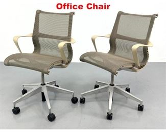 Lot 434 Herman Miller Setu Rolling Office Chair 